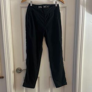 Mountain Hardwear Black Cropped Ankle Pants